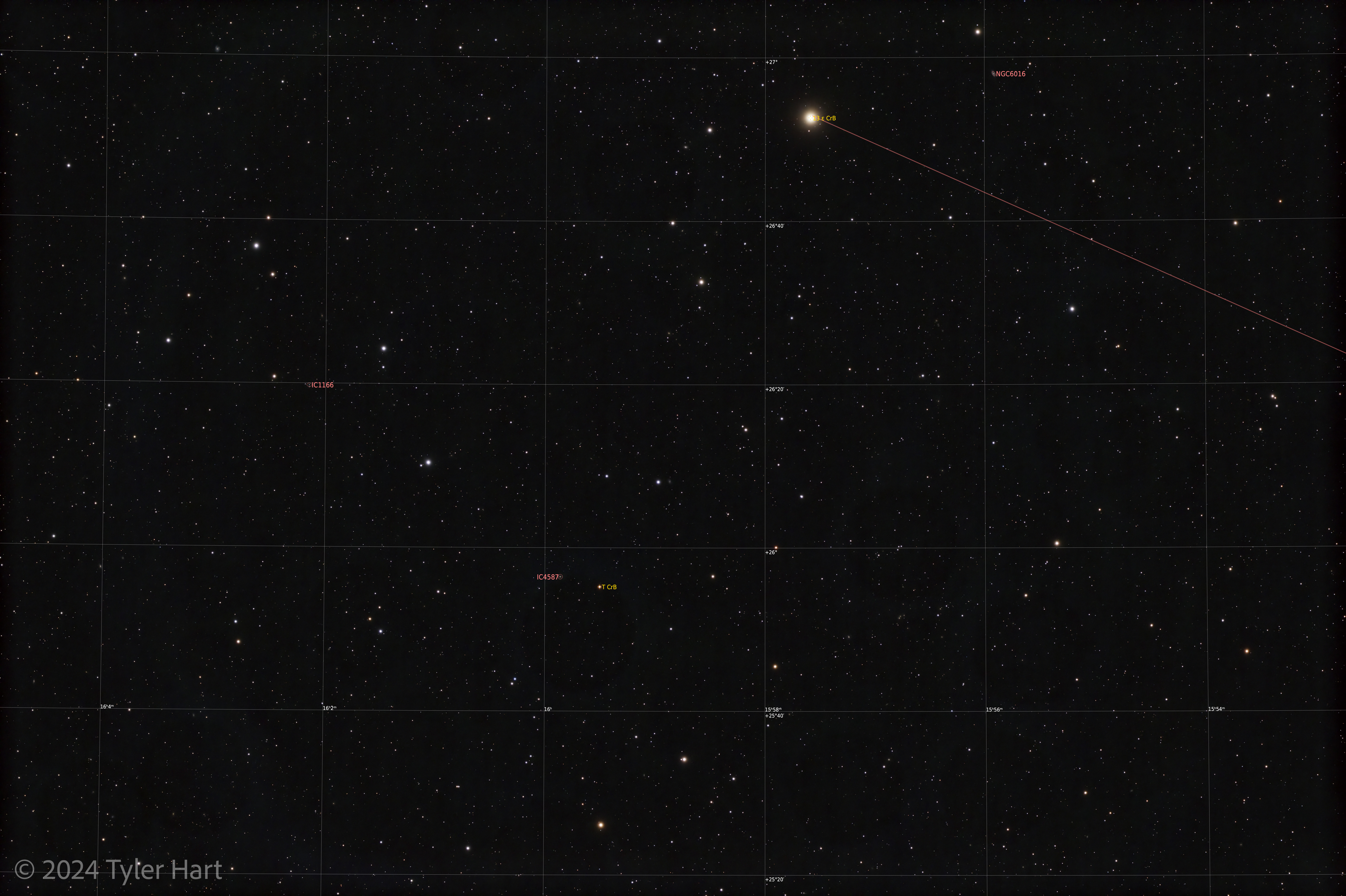 Blaze Star TCrB in Corona Borealis June 5 2024